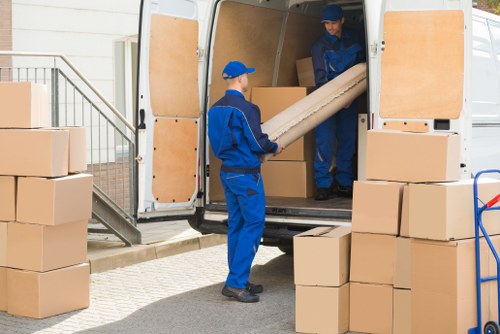 Man with van removal service for homes in Upper Clapton