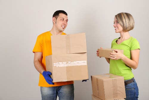 Residential move support with a local van team